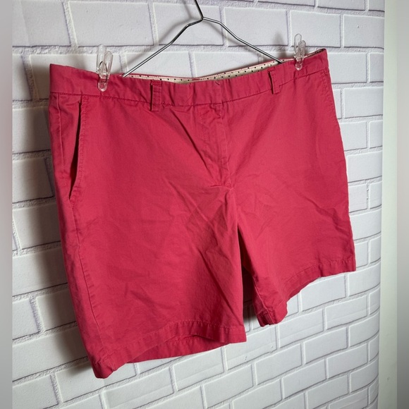 Tommy Hilfiger Vibrant Pink Women's 100% cotton shorts /size 16 - Picture 6 of 10